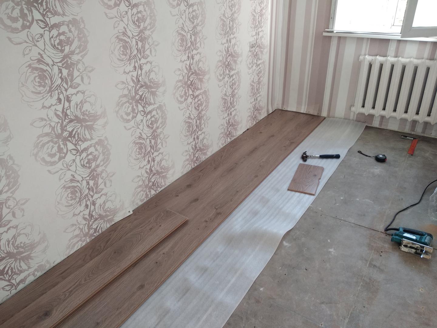 Укладка Ламината и Паркетной доски